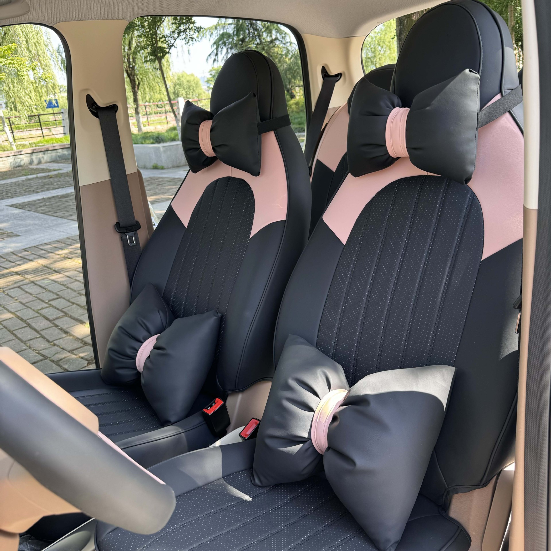 25 Models of the Fourth Generation Wuling Hongguang Miniev Seat Cover Four-Door Version Special Seat Cover Mini Four-Season Car Seat Cushion