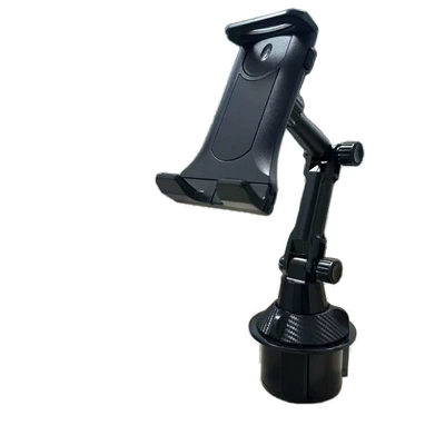 Cross-Border Car Cup Holder, Car Phone and Tablet Stand, Navigation Long-Joint Rotatable Adjustable Support Bracket (Car phone holder) - black-joint-adjustment360-rotationuniversal-for-mobile-phones-and-tablets
