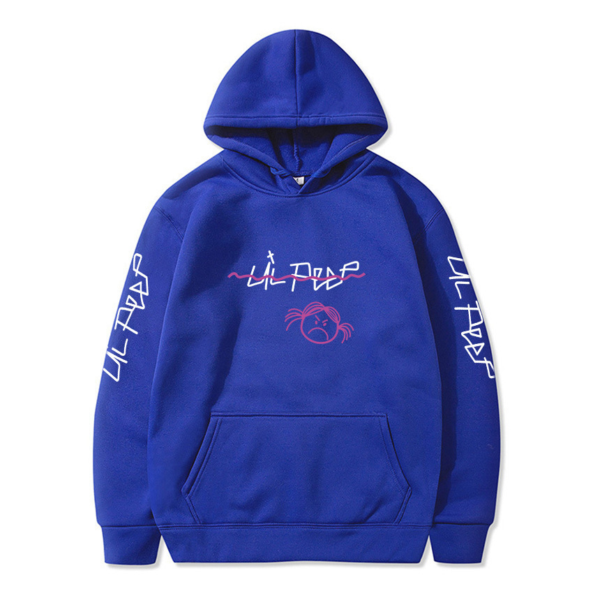 Suéter deportivo hip-hop de comercio exterior sudadera con capucha LIL PEEP otoño e invierno suéter casual europeo y americano suéter para hombre