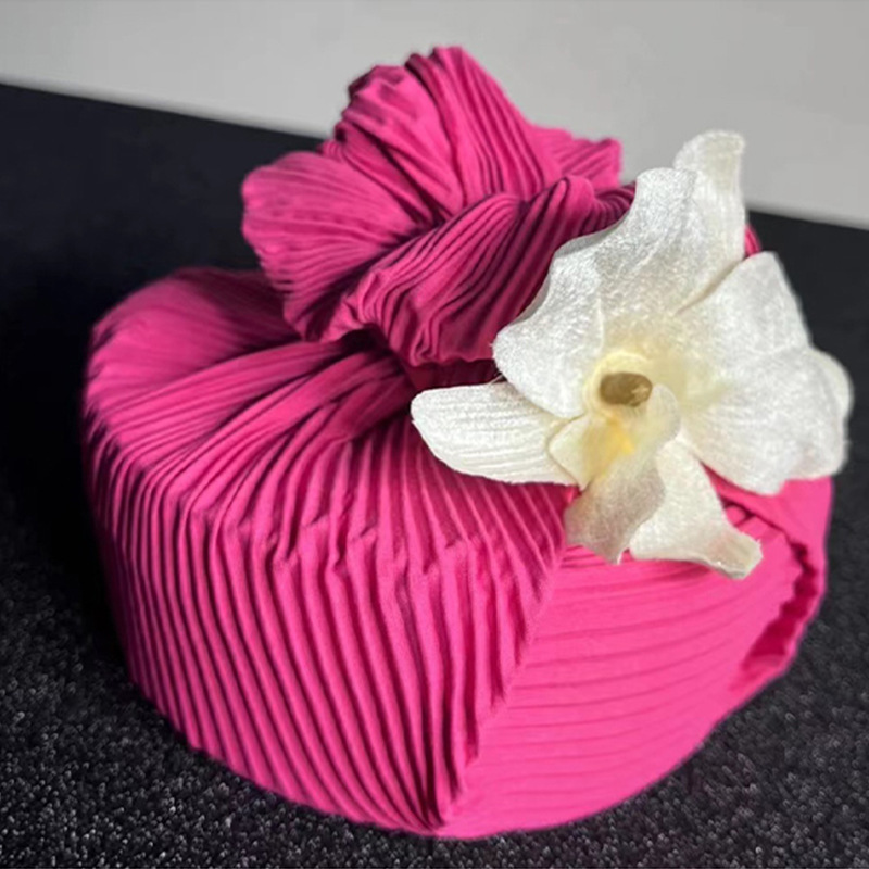 百褶肌理布花艺花束包花布手揉定型布婚礼喜宴布置礼物礼盒包装布