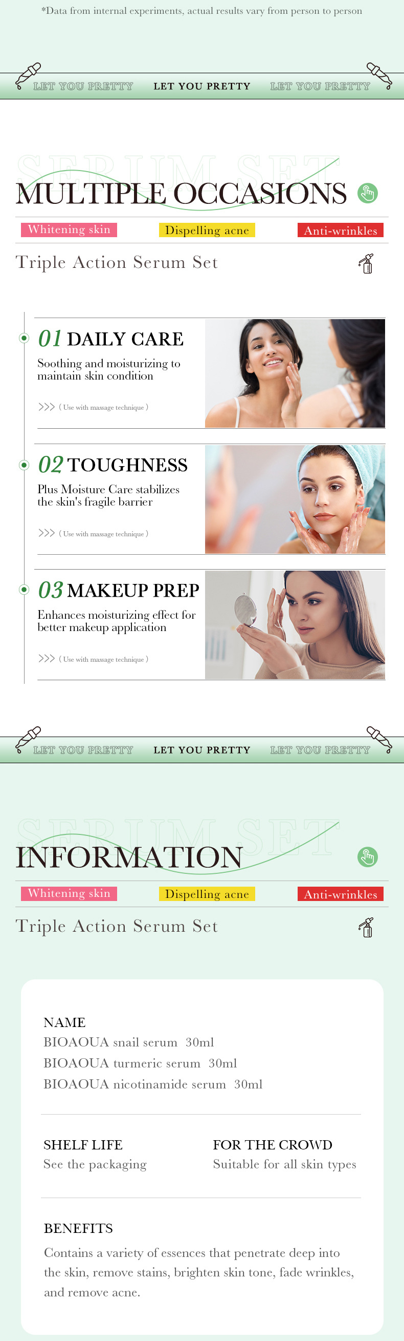 BIOAOUA All Snail Ginger Nicotinamide Kit Hydratant Régénérant essence_voghion.com