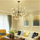 Современная и минималистичная люстра для гостиной, креативный стеклянный светильник