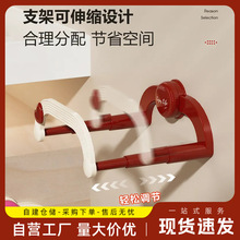 脸盆架收纳架盘奶油伸缩家用浴室卫生间免打孔家用伸缩收纳置物架