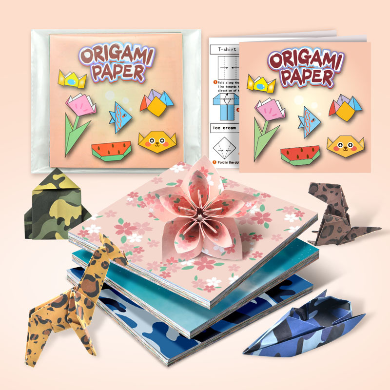 Origami Educativo Creativo Hecho a Mano para Niños de Jardín de Infancia, Colorido, en Inglés, con Certificación CPC y CE, de Amazon Xiyin