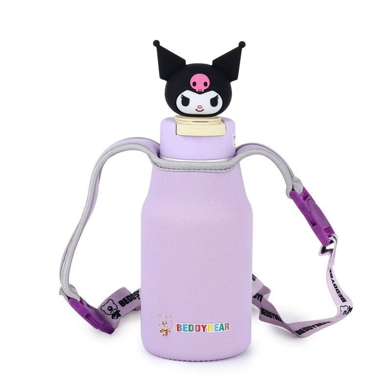 Детская бутылочка BeddyBear с нескользящим льняным чехлом, защитный чехол и аксессуары