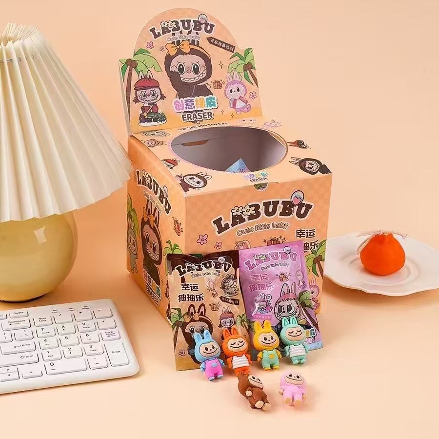 Bolsos ciegos de tela de lápido de goma - caja amarilla (precio individual)