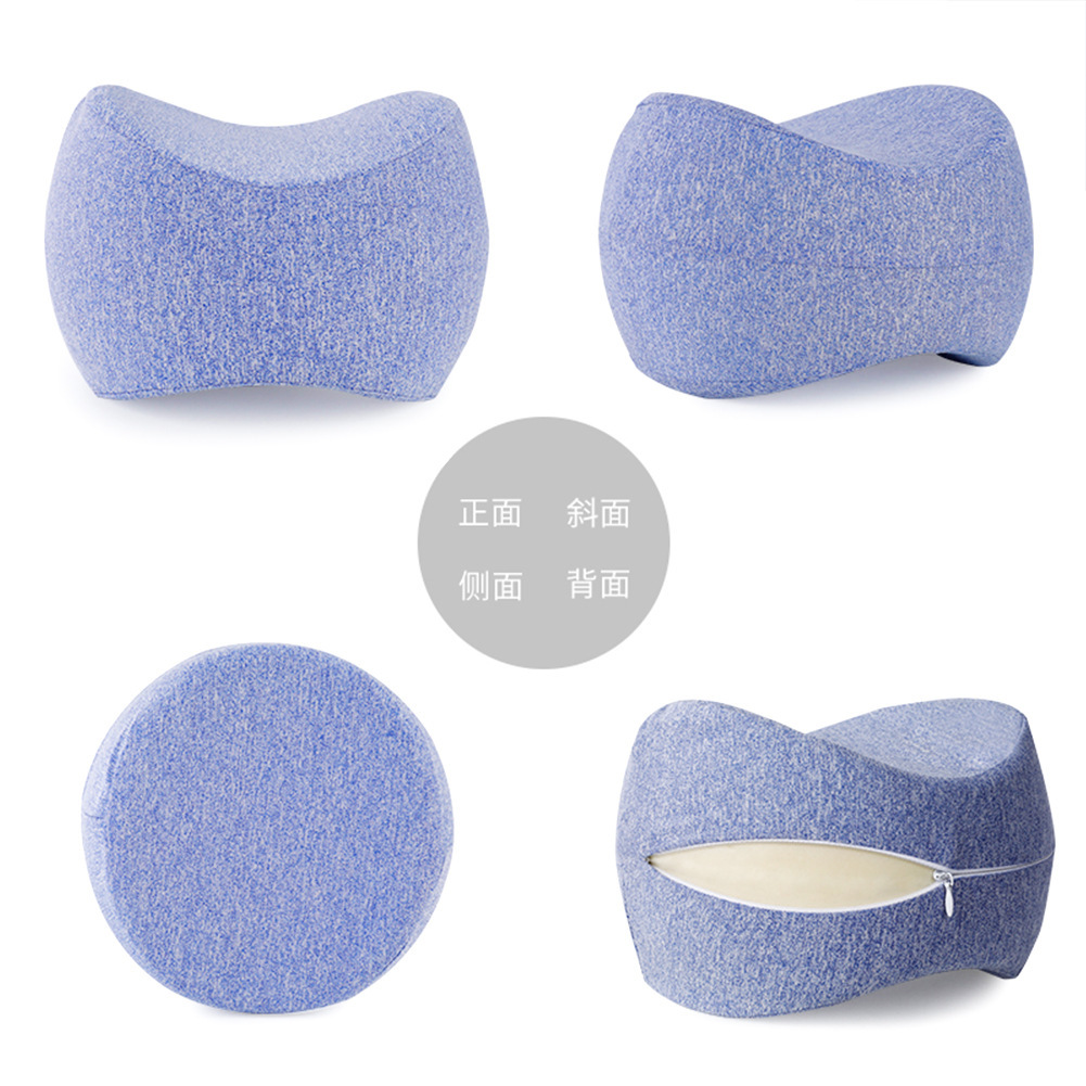Amazon popular pierna almohada lento rebote memoria pierna Belleza Almohada pierna almohada del pie mujeres embarazadas rodilla almohada clip de espuma de memoria almohada de la pierna