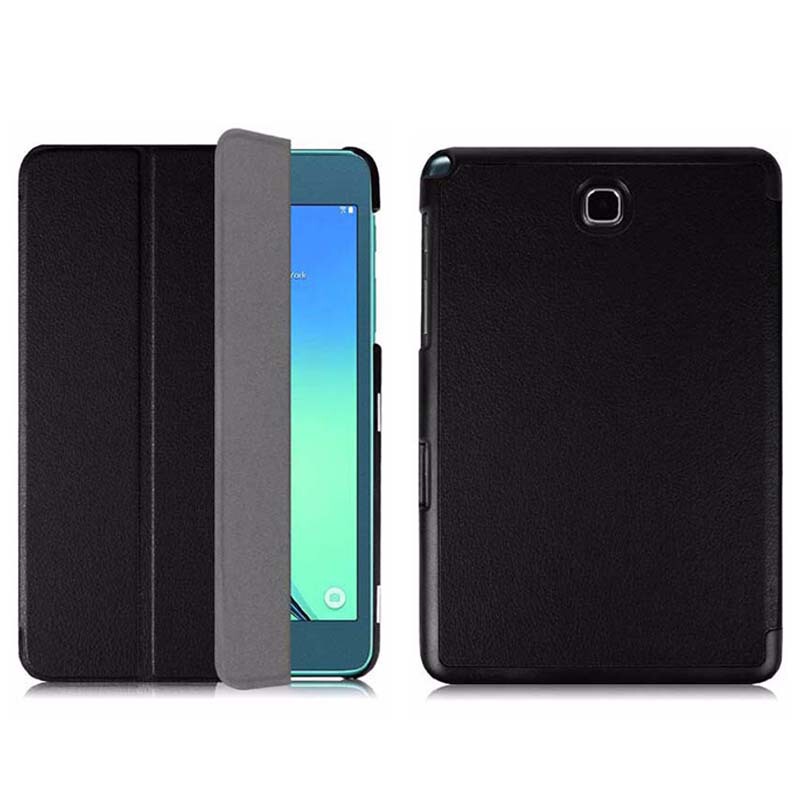 Suitable for Samsung Tab A 8.0 flat leather case T350 T355C P350 tri-fold voltage protective case Suitable for Samsung Tab A 8.0 flat leather case T350 T355C P350 tri-fold voltage protective case