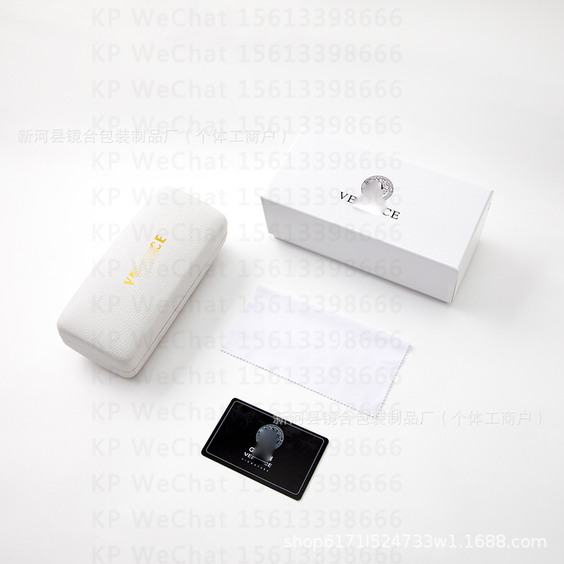 Spot al por mayor nueva caja de gafas de marca de alta gama de moda caja de gafas de sol de alta gama caja de embalaje completa