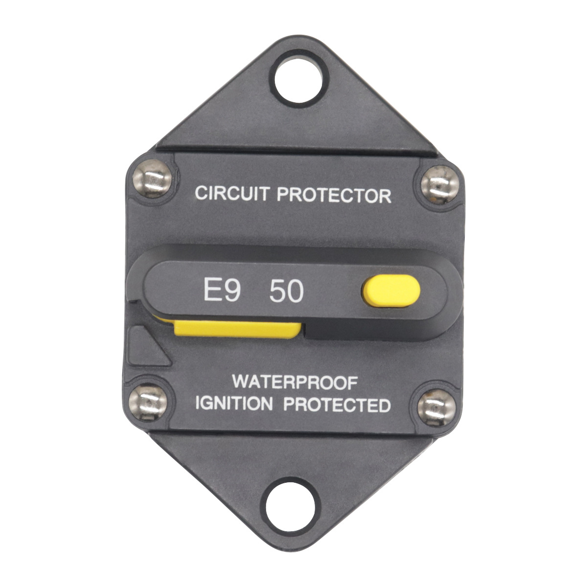 Car And RVBattery Protection30-300 AManual Reset Circuit Breaker IP67 DCCircuit Breaker12-48 V
