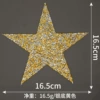 16.5 cm of silver base yellow
