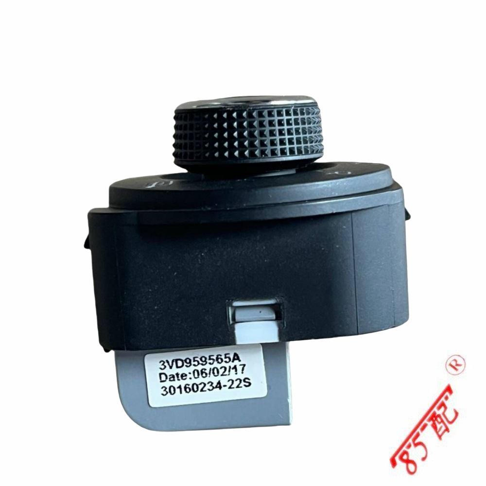 Rearview mirror switch adjustment knob 6RD959565D for Volkswagen Polo 6R 2011-2016