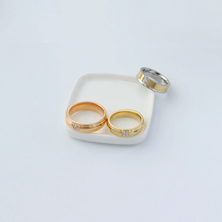 Sophisticated three dimensional ring stainless steel