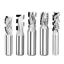 ✅木工刀具金刚石螺旋刀TCT直刀镂铣雕刻刀2刃数控专业开料刀铣刀