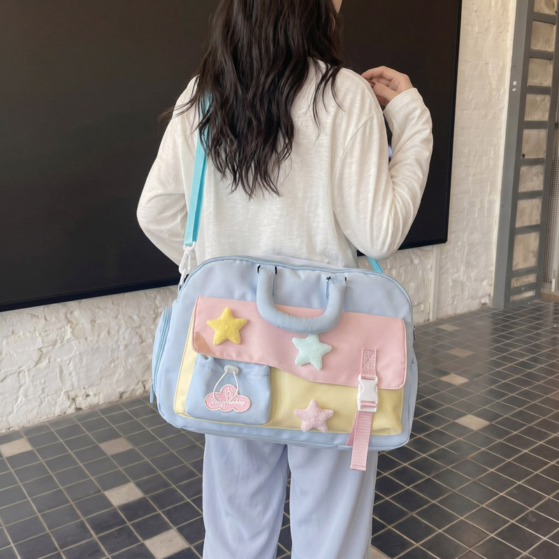 High-Appearance Dopamine Storage Bag for Women, Yoga, Swimming, Sports, Fitness Bag, Short-Distance Business Trip, Carry-On Travel Bag, Trendy