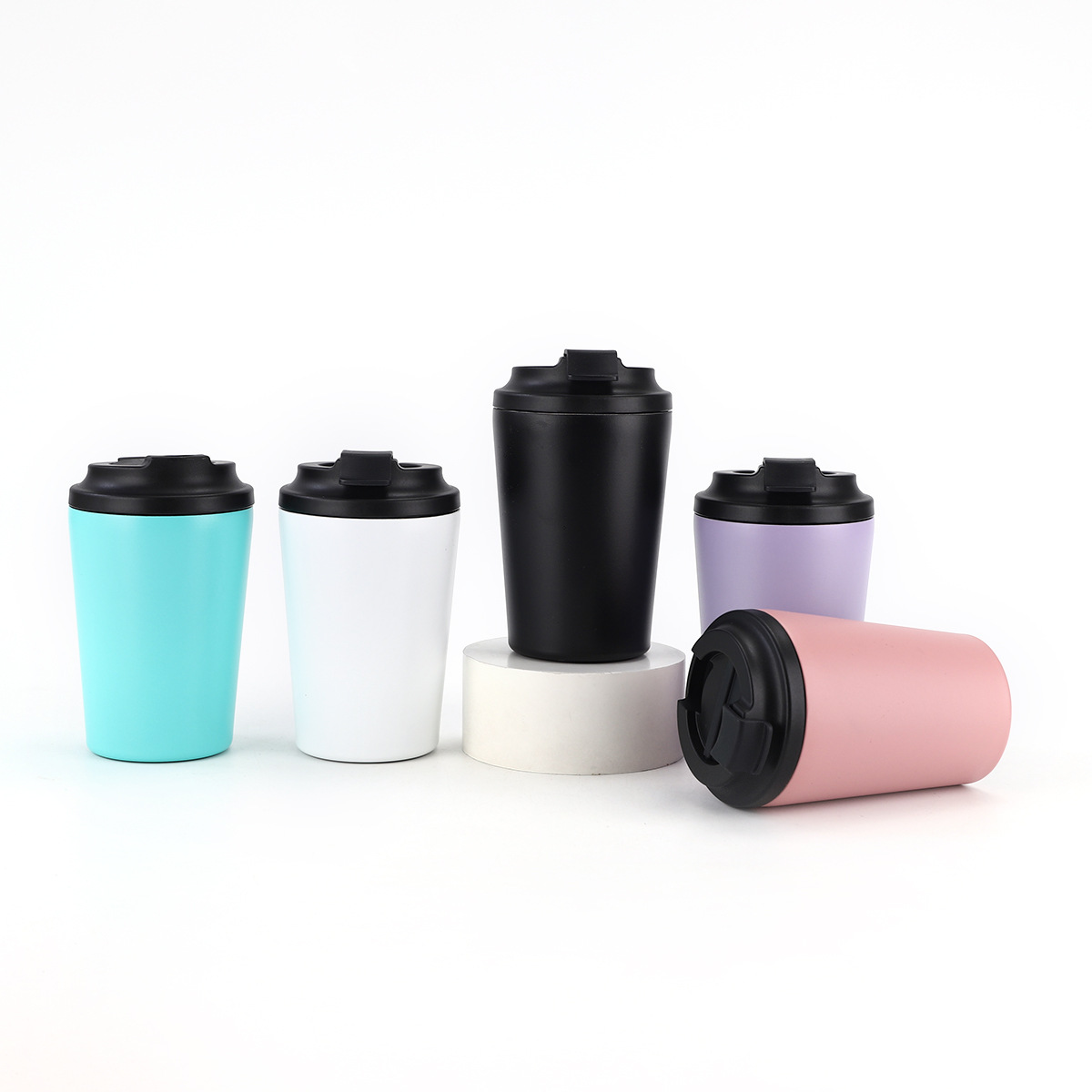 Acero inoxidable transfronterizo taza de café americana taza de agua de moda para automóviles taza de aislamiento de moda taza de regalo de negocios de oficina