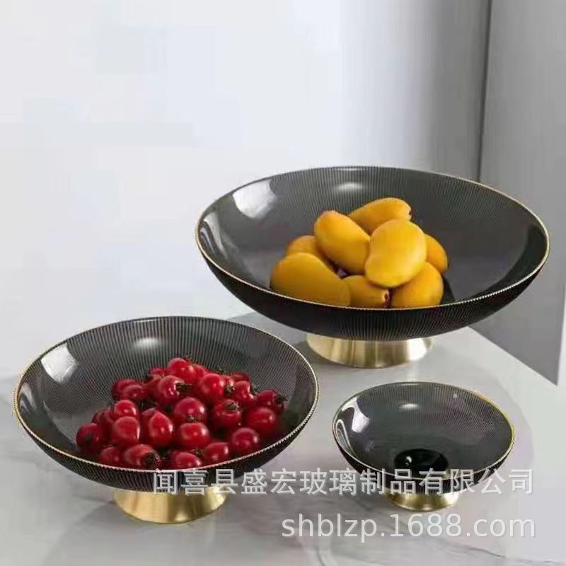 Personalized light luxury light luxury style fruit plate ornaments…