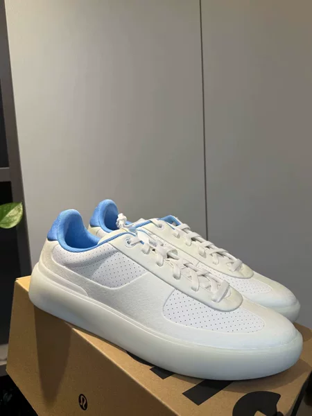 Original Lululemon Sneakers High-End Version Unisex Couple Sports Casual Trendy White Shoes