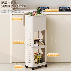 2025新型キッチンゴミ箱家庭用移動可能な高さがあります。
