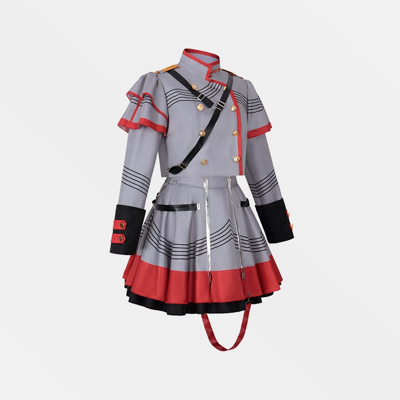 [现货虚拟vtuber Synthesizer V 重音Teto同款cos服二次元动漫服装]