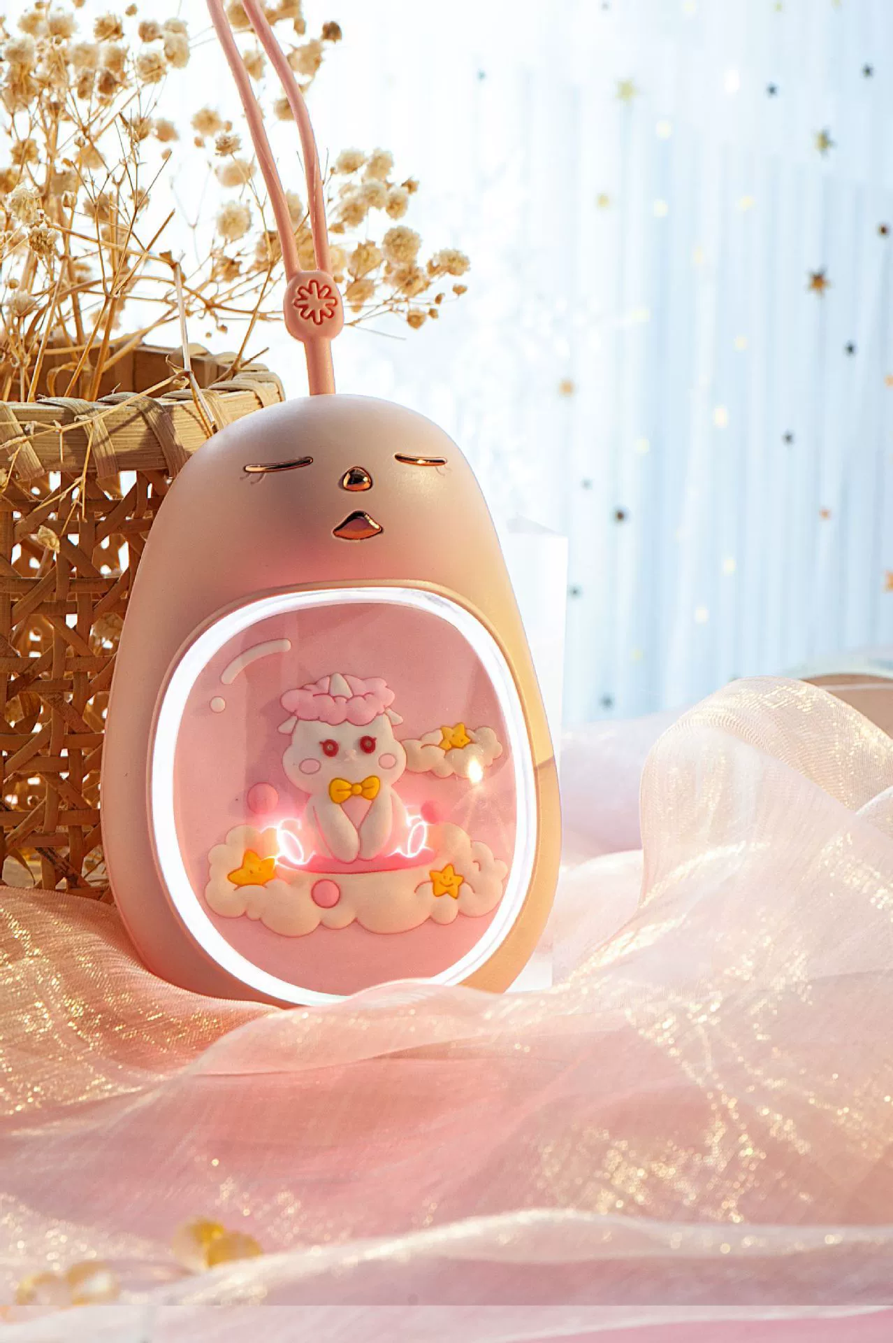 Lightweight handheld small hand warmer for elementary school students, night light, new collection, unicorn