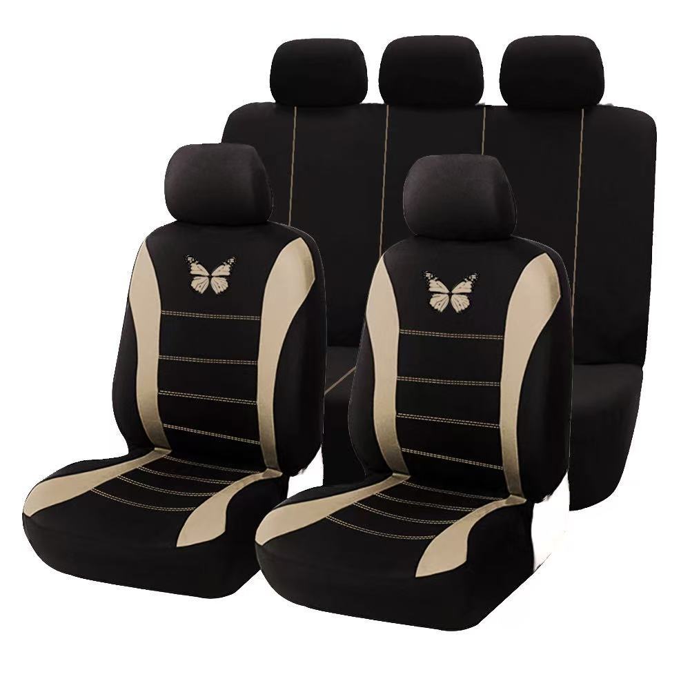 Source Manufacturer Elastic Fabric Butterfly Waistline Universal Car Seat Cushion Cover Amazon Temu Meike Duo