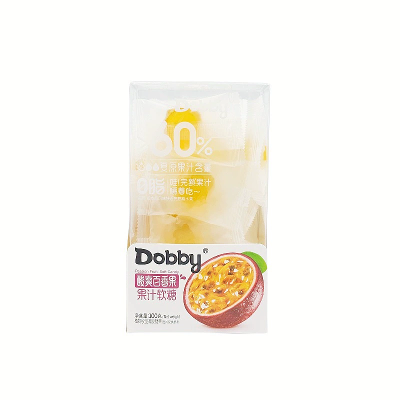 Taiwan Dobby juice, fudge, fruit flavor candy casual snack food whole box of the whole box of wholesale travel frog