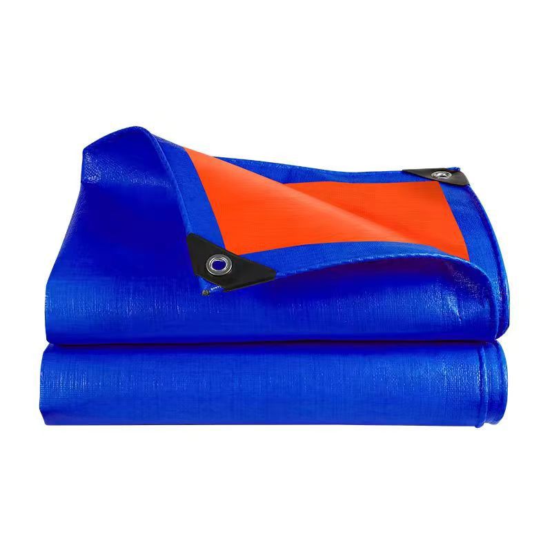 博派蓝红成品篷布加厚耐磨防晒遮阳户外防水篷布防水防雨布刀刮布