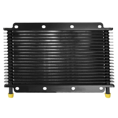 Engine Fin-Type Cooler 19 Rows | car radiator - 19-rows-black-without-accessories
