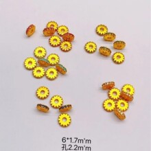 ����ɫ�~�24k��ѩ����Ƭ����U�ջ�ñ����DIY�ֹ�����diy���