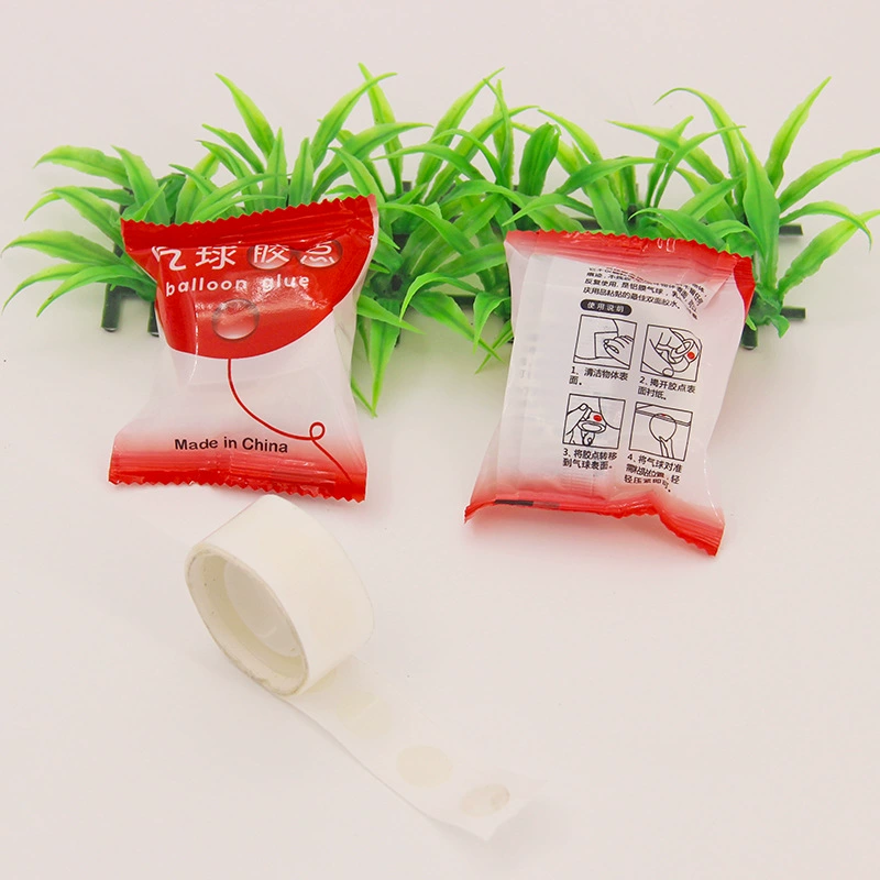 Свадьба, день рождения, праздничное украшение, прозрачный бесшовный воздушный шар, клей, точка, двухсторонний точечный клей, 100 точек