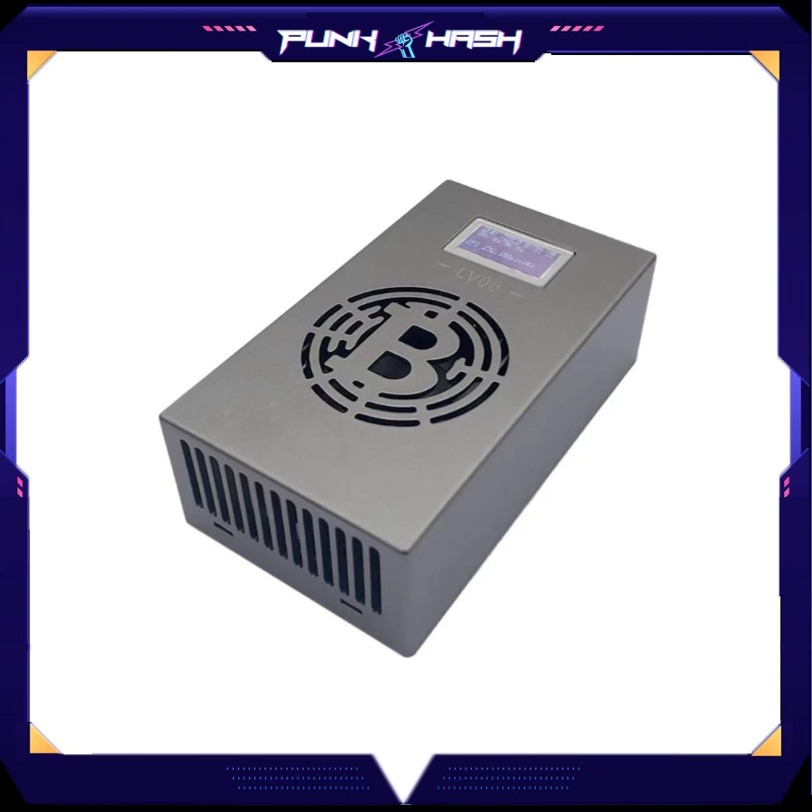 Lucky Miner LV06 Home Quiet Miner 500G Hash Rate 15W Power Consumption Big Pudding Lottery Machine