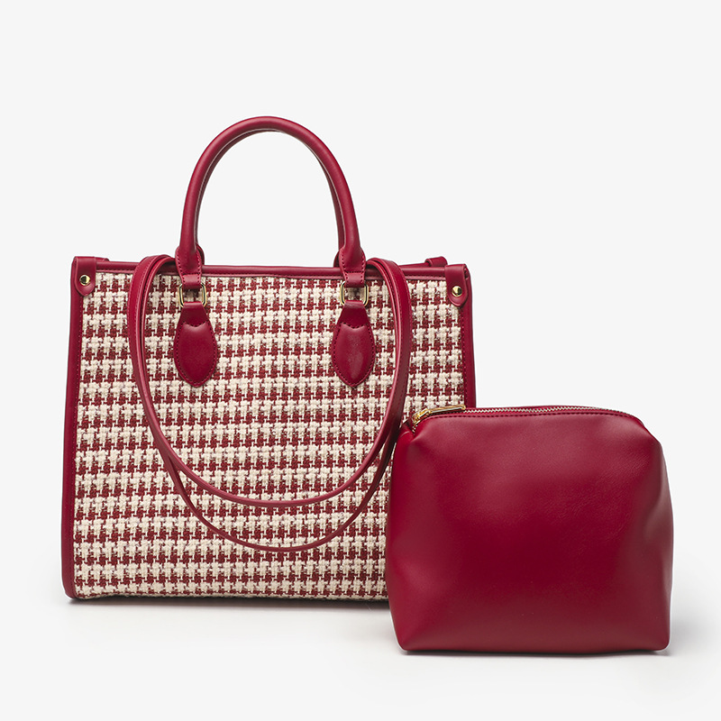 Large Women's Tote Bag For Work, Versatile Shoulder Briefcase_voghion.com