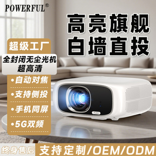 Qiangpu Projector Wall Projection Home Theater Sv828 Portable Cross-Border Projector Global Voltage Fast Focus