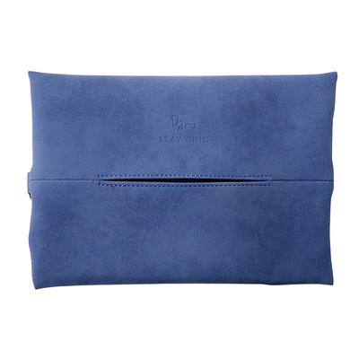 磨砂质感居家神器纯色抽纸盒车载纸巾包卧室宿舍客厅卫生纸收纳袋