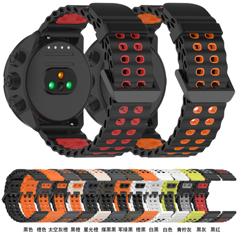 Huawei GT5/GT4/GT3/GT2 シリコン時計ストラップ watch3/4pro ユニバーサル Samsung 22mm 時計ストラップに適しています。|undefined