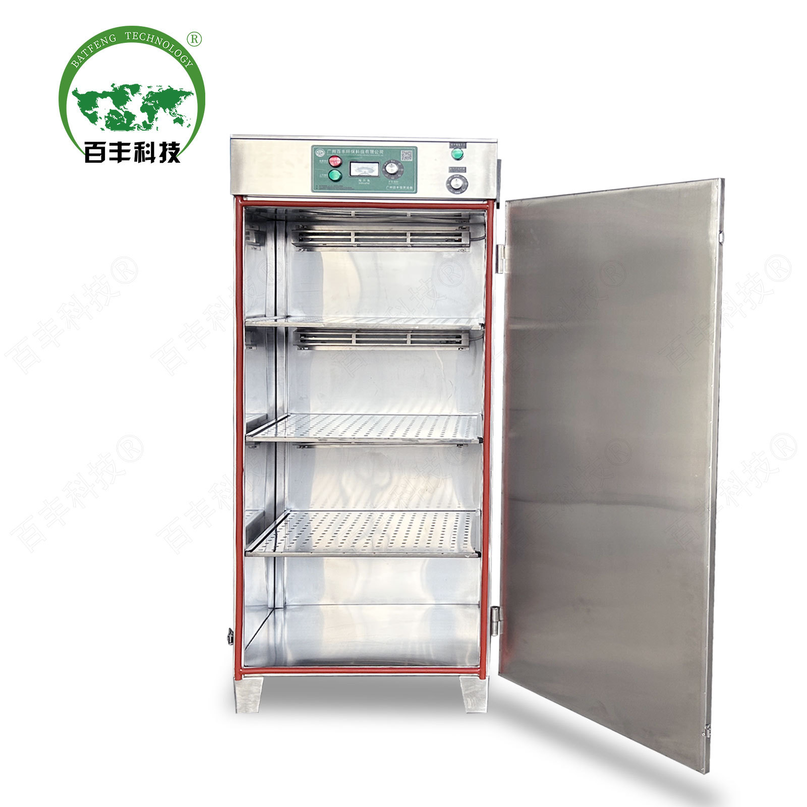 百丰紫外线臭氧消毒柜设备食品工作服紫外线消毒柜物品消毒传递窗