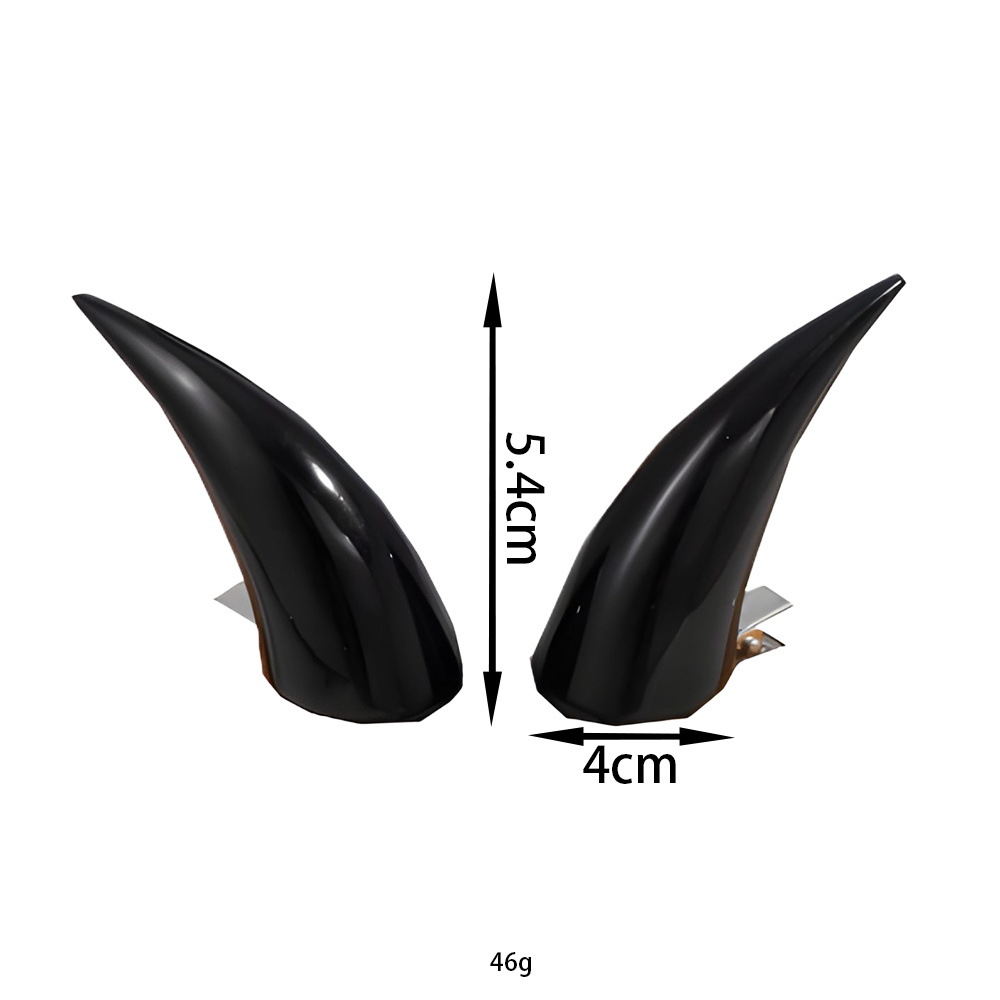 Halloween diablo cos tocado cuerno tenedor Halloween cuerno cuerno accesorios para el cabello diadema cola de diablo