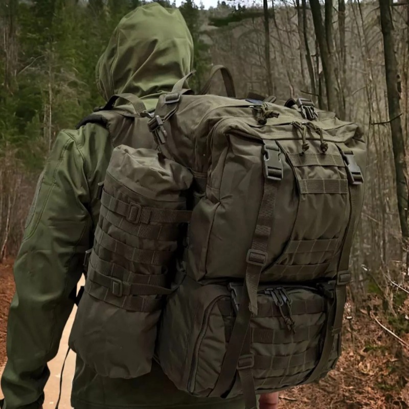 Deportes al aire libre personalizados bolsa de senderismo de escalada de gran capacidad bolsa de combate multifuncional mochila táctica resistente al desgaste para hombres