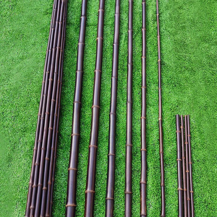 Внутреннее и наружное украшение натуральный фиолетовый бамбуковый столб забор забор
