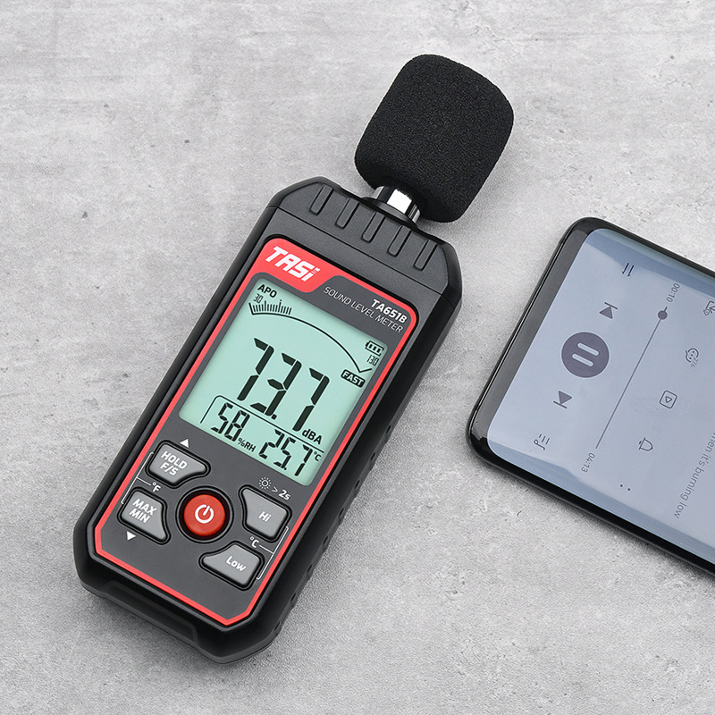特安斯噪音计TA651家用噪声测试仪测声音噪声测试仪 分贝仪声级计