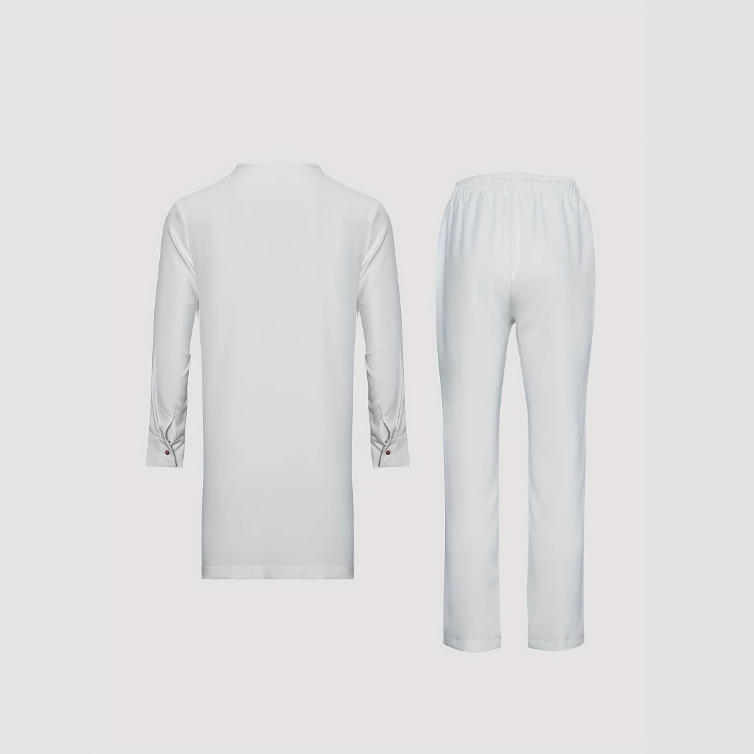 Afrikaans etnisch herenpak, hoogwaardige polyestermix, comfortabel en stijlvol, verkrijgbaar in plusmaten 1XL-6XL._voghion.com