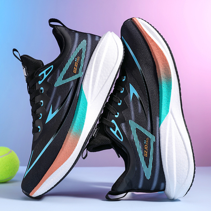 2026 New Comfortable Shock-Absorbing Lightweight Couple Running Shoes, Durable Breathable Mesh Casual Men's Sports Shoes, Cross-Border