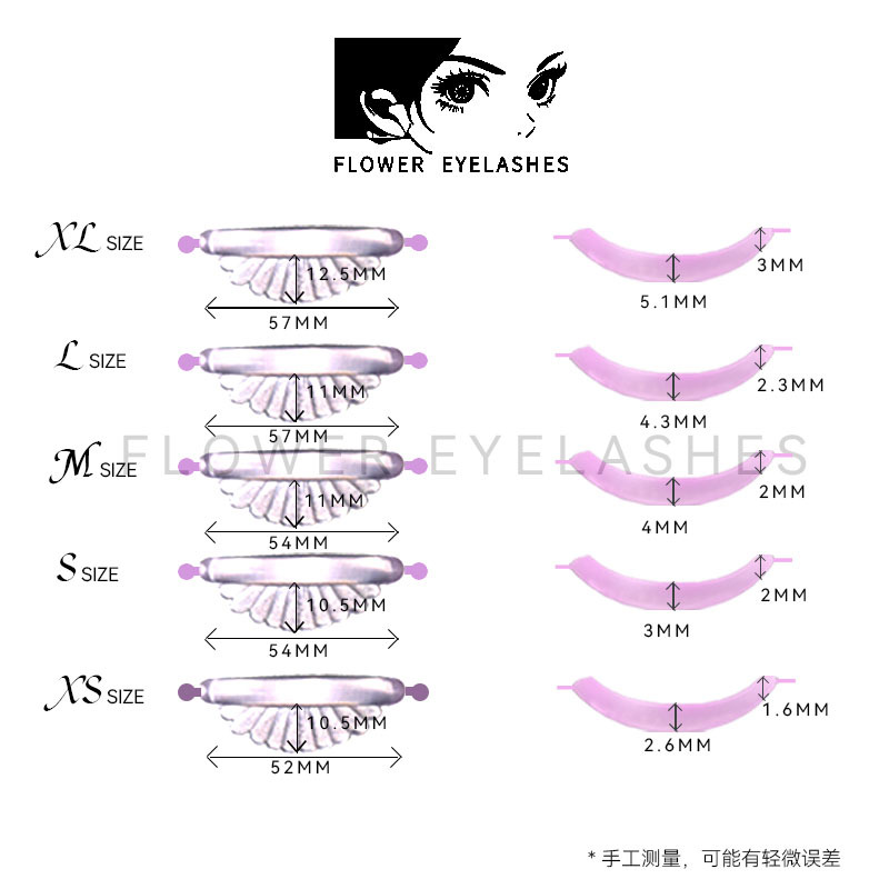 5 pares de queratina de gelatina transfronteriza 5 pares de juntas de silicona de proteína de pestañas calientes 5 pares de almohadillas de borde de girasol autoadhesivas de gelatina