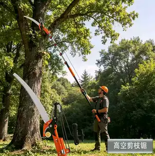 伸缩高空修枝剪加长杆果树高枝锯省力园林树木修剪神器可拆卸