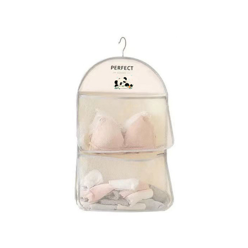 Ins掛け袋壁掛け式収納袋寮壁雑物袋大容量布芸ベッドサイド収納神器卸売り|undefined