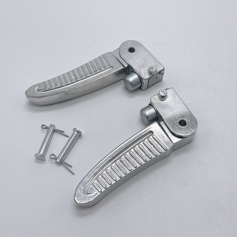 Universal Folding Extended Thickened Aluminum Footrest Pedal for Xiaoguiwang Electric Scooter Yadea Aima Xiaodao Rear Seat