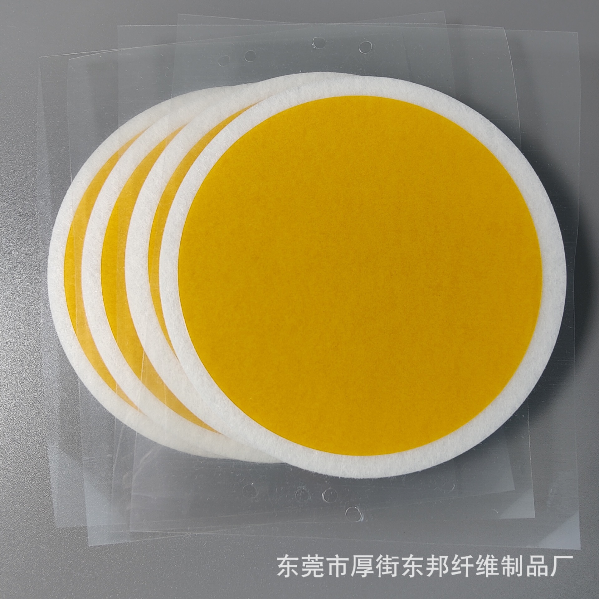 过滤背胶针刺无纺布 单面离型纸 3mm过滤针刺棉