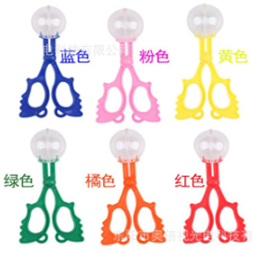 Factory Direct Children's Bug Catcher Outdoor Teaching Aids Butterfly Spider Insect Trap Tongs Scissors