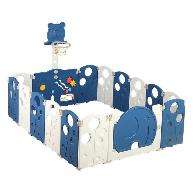 Seleccione estrictamente la protección infantil para niños en el suelo cerca de juego para niños pequeños plegables en el interior de la casa bebé arrastrando la barraca